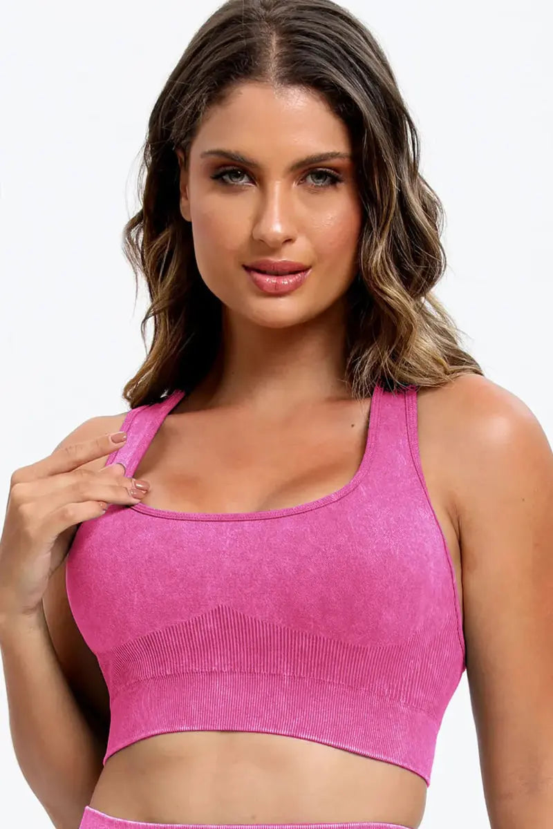 Active Set - Washed Square Neck - Women's