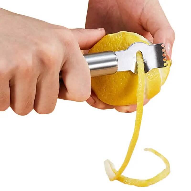 3-Pieces: Lemon Grater Stainless Steel Peeler
