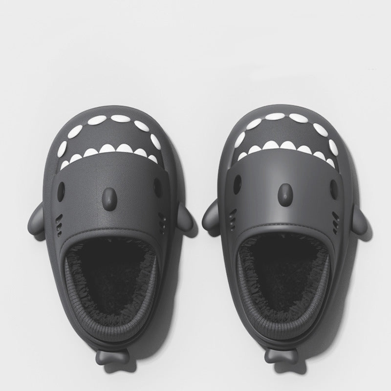 Unisex Shark Slippers Warm House Shoes