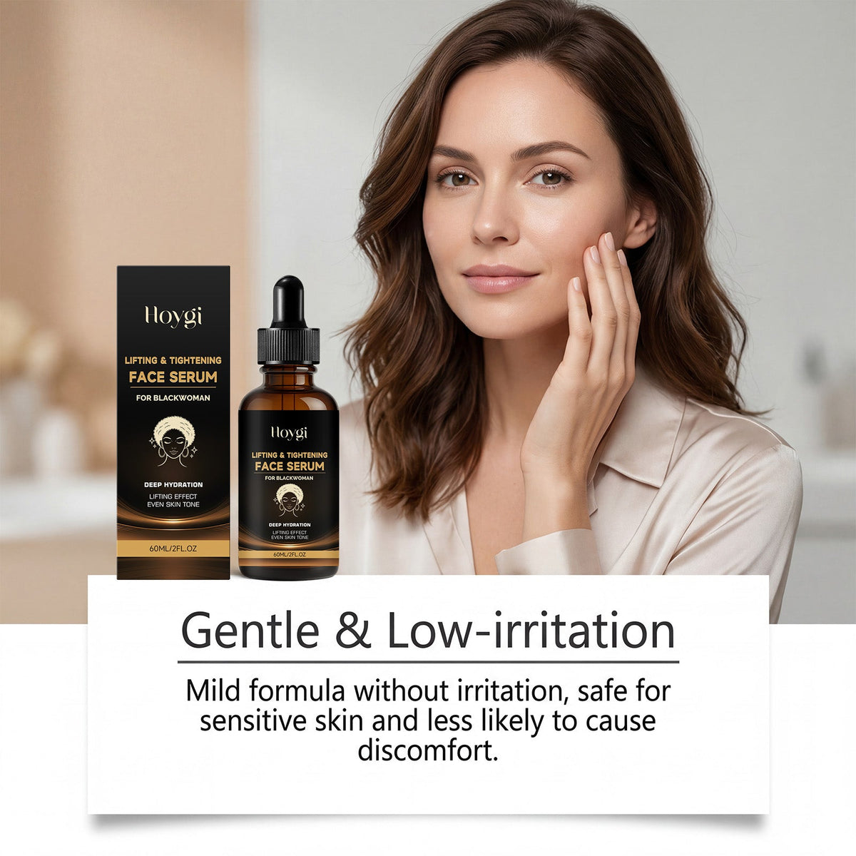 Skin care products Facial Serum Hydrating Moisturizing Nourishing Gentle Facial Care Serum