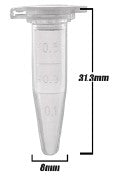 0.5 mL Microcentrifuge (snap Top) 6000pcs