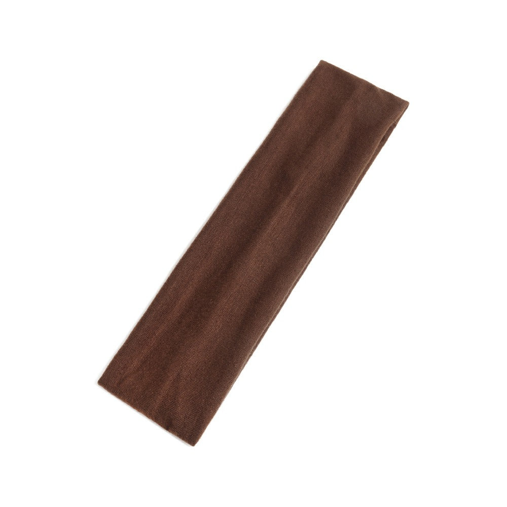 Simple Sports Headband Running Sports Anti Sweating Yoga Headband Unisex Solid Color Single Loop Headband