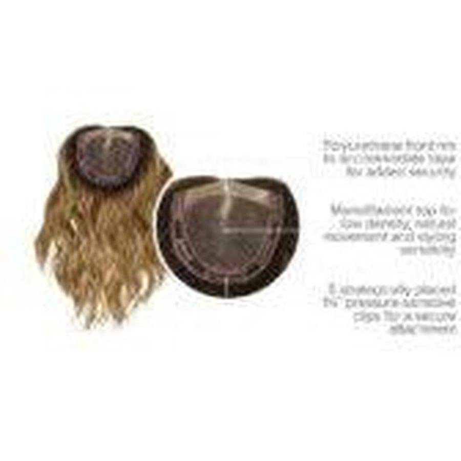 Raquel Welch Alpha Wave 16" Top Piece Hair Topper Hairpiece