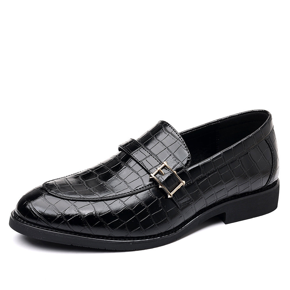 Men's Casual Plus-Size Leather Shoes