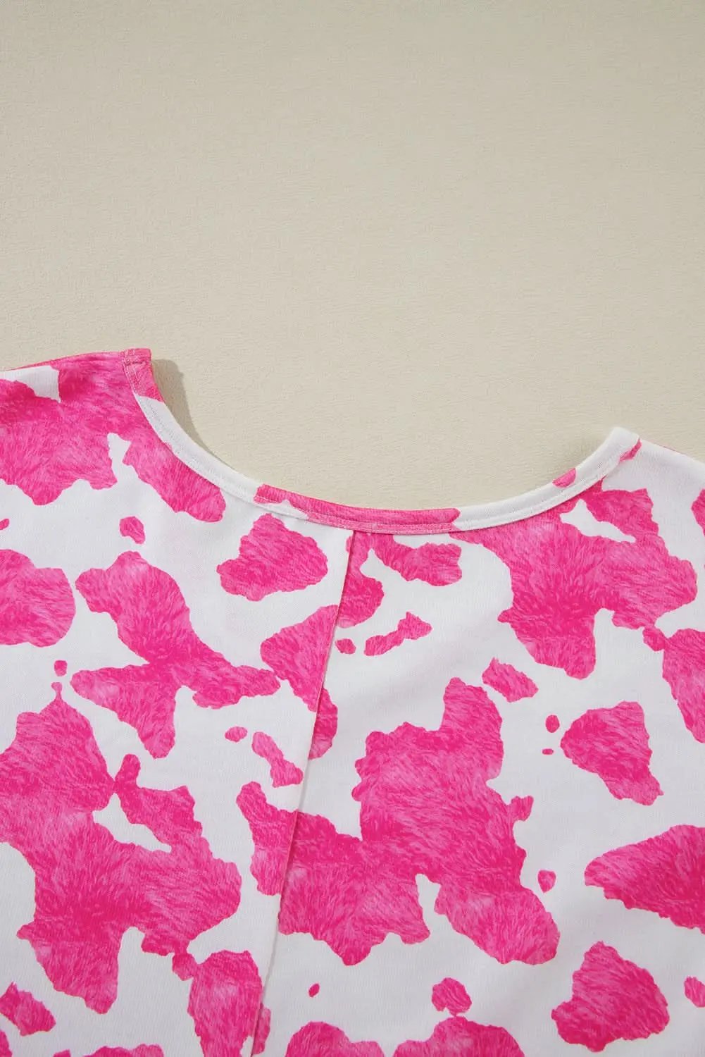 Love Salve Women's Plus Size Top Rose Leopard Print — Western Fall Style