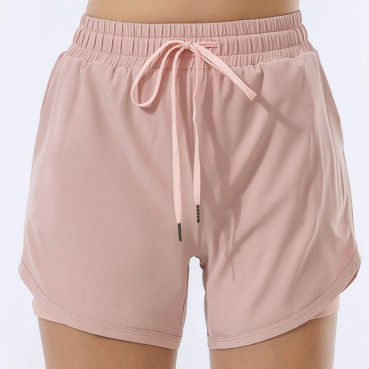 Pantalones cortos deportivos holgados de verano para mujer