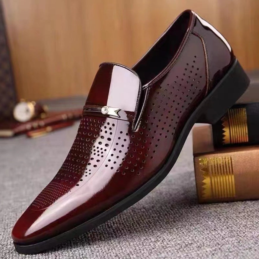 Men's Business Breathable Casual Leather Sandals