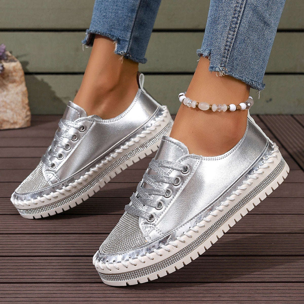Women's Chunky Sole Sneakers