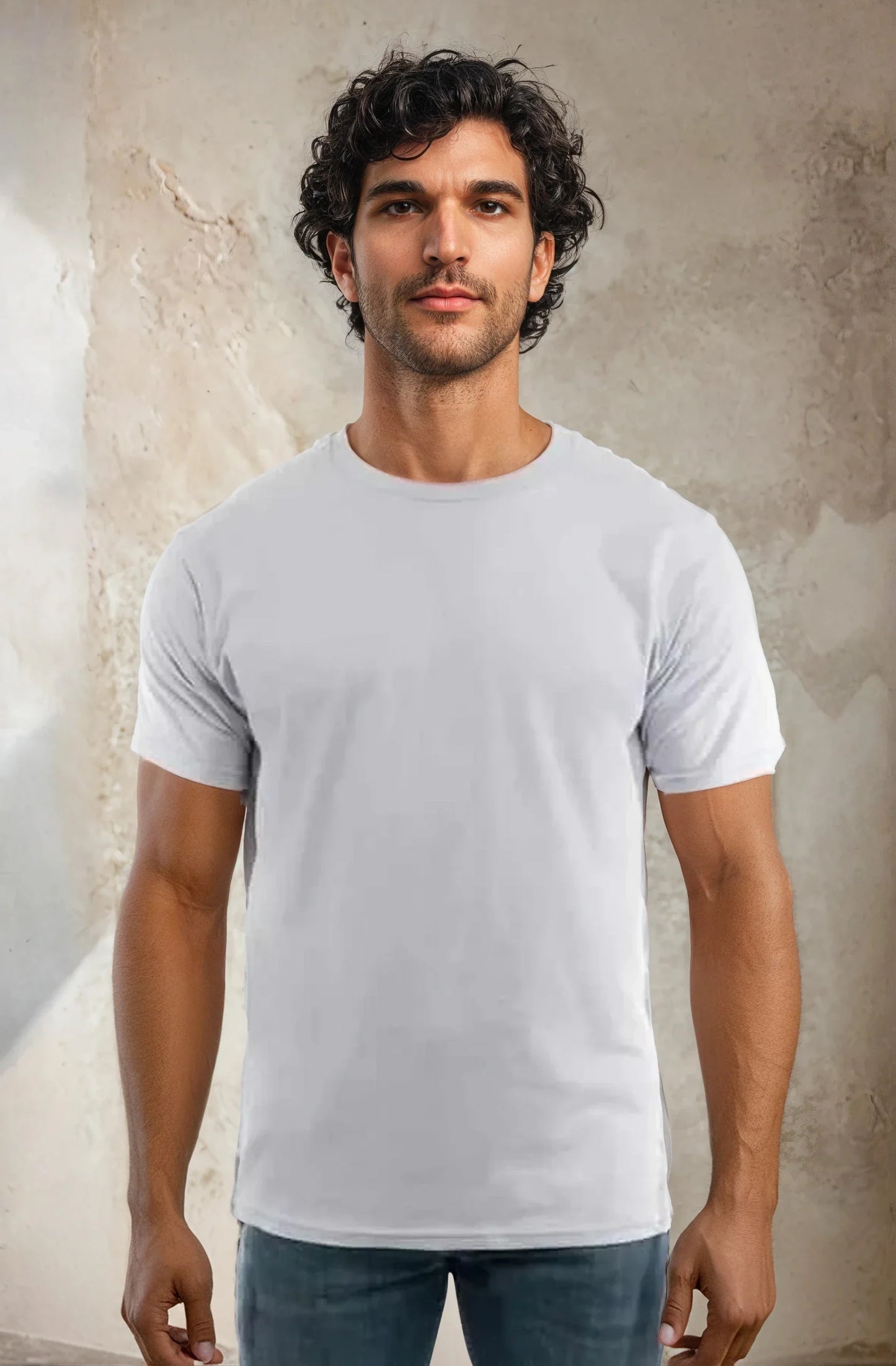 Cotton Perfection Crew 3100 - Colores oscuros