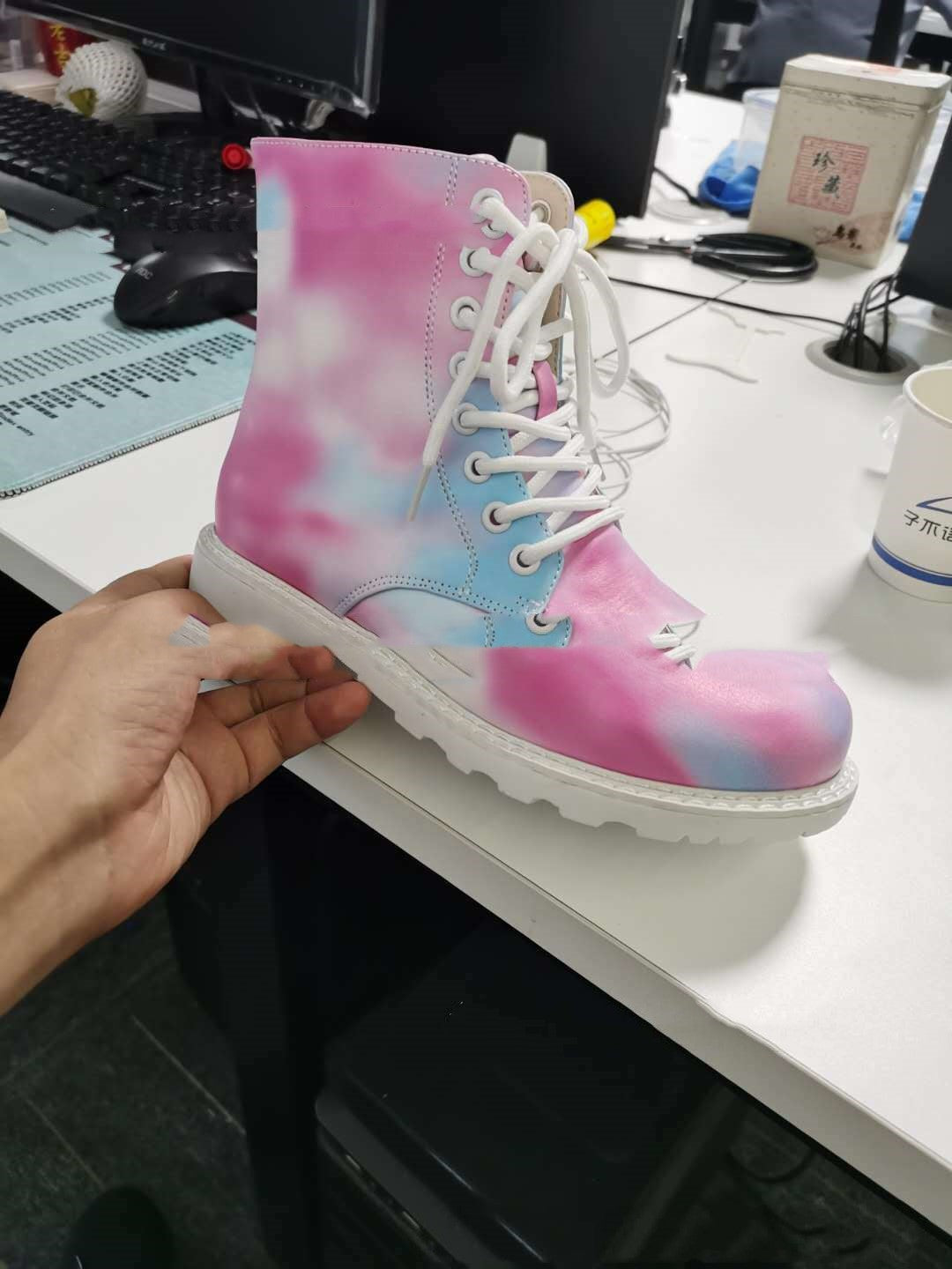 Women's Colorful Martin Boots