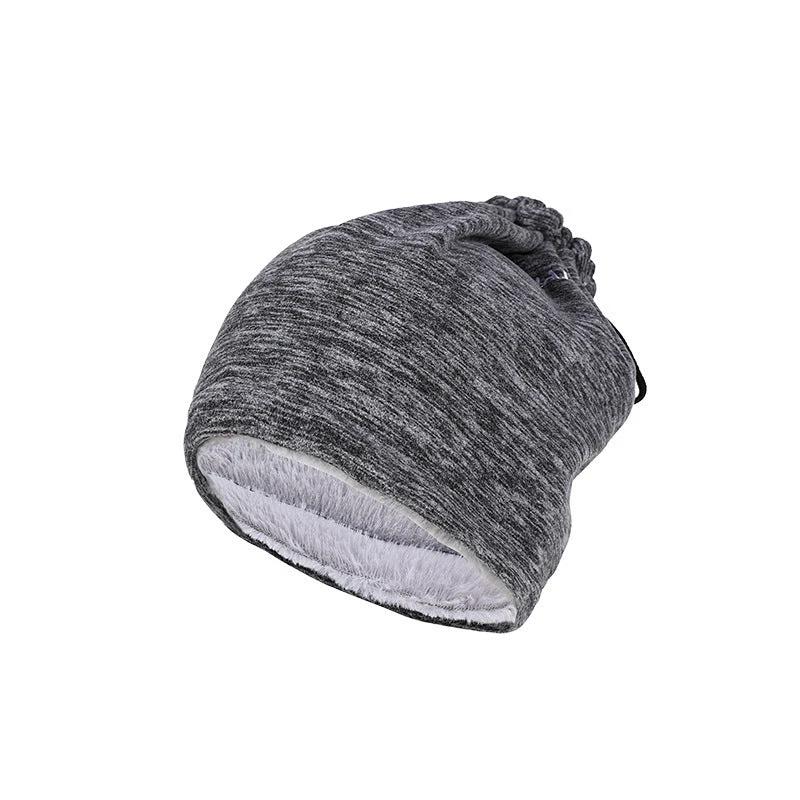 Men's Cold Proof And Warm Wind Proof Wool Hat or Neck Warmer