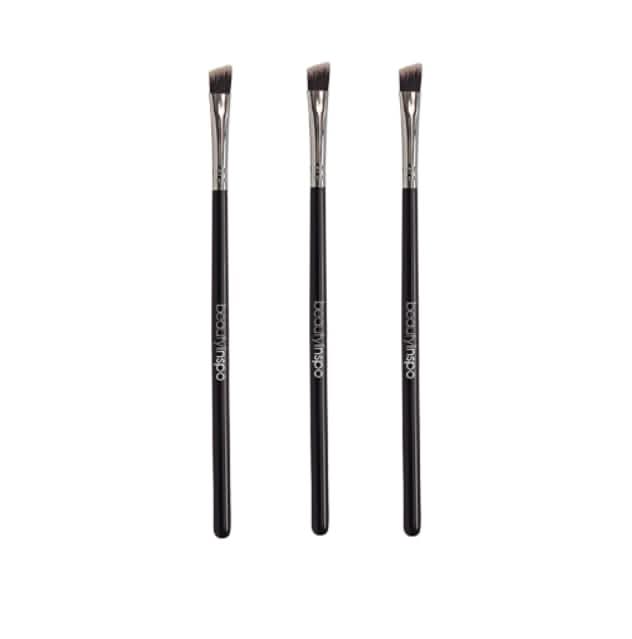 BEAUTYINSPO Angled Liner Brush (Pack of 3)