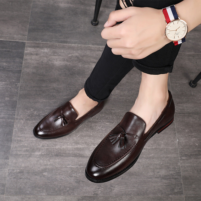 Men's British Casual Tassel Flats