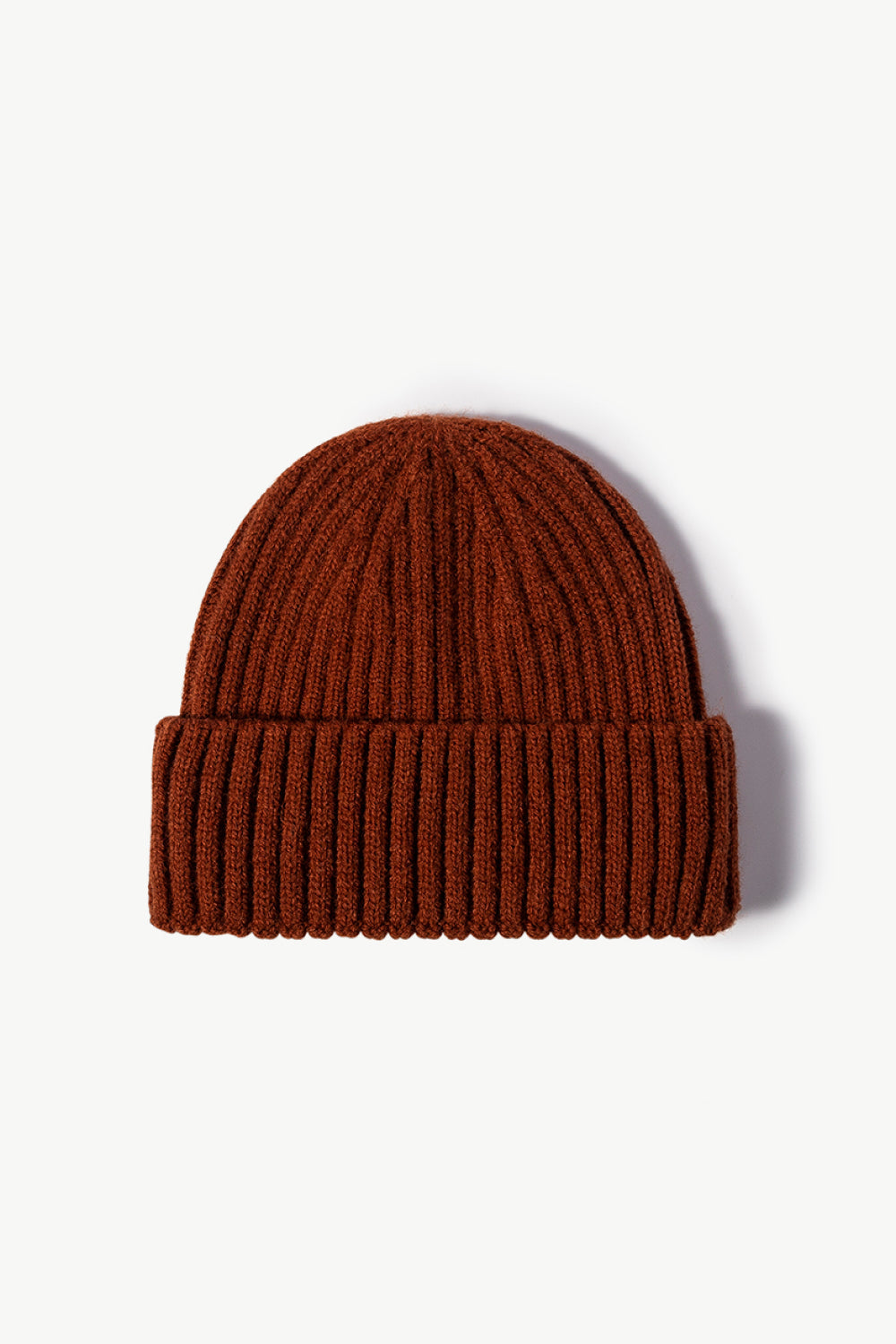 Gorro de punto de canalé