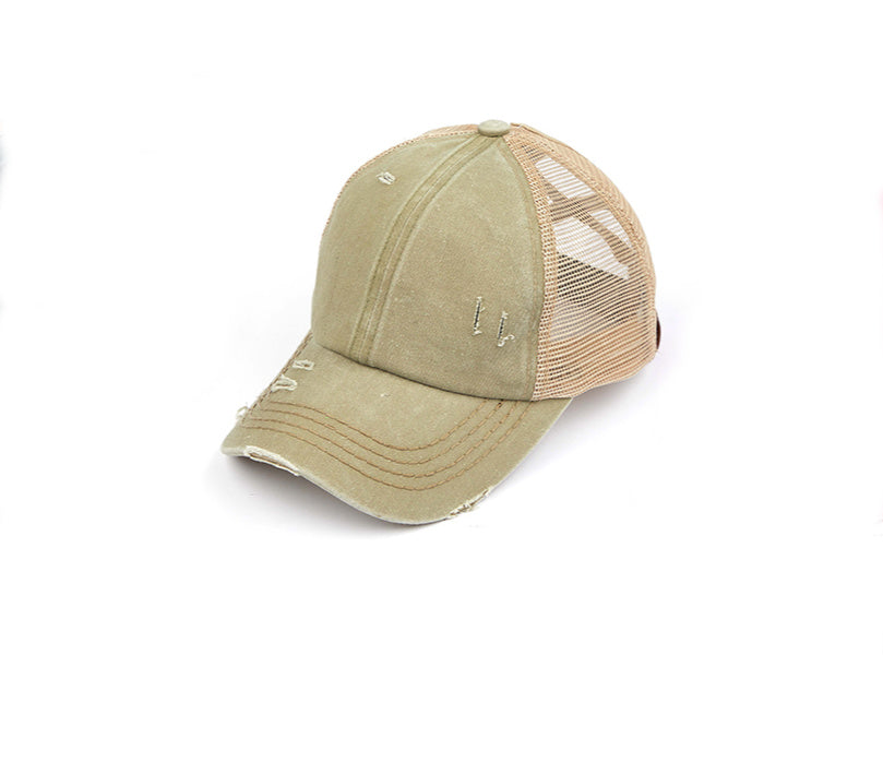 Gorras de cola de caballo cruzadas CC