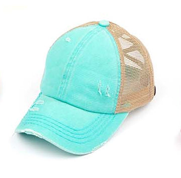 Gorras de cola de caballo cruzadas CC