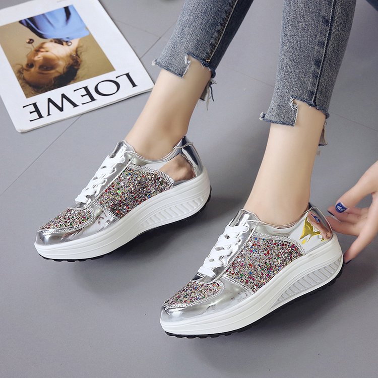 New sequin sneakers