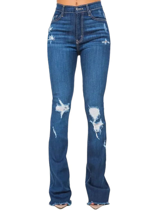 Jeans Ana estilo 'Boot Cut' {Ideal para chicas altas}