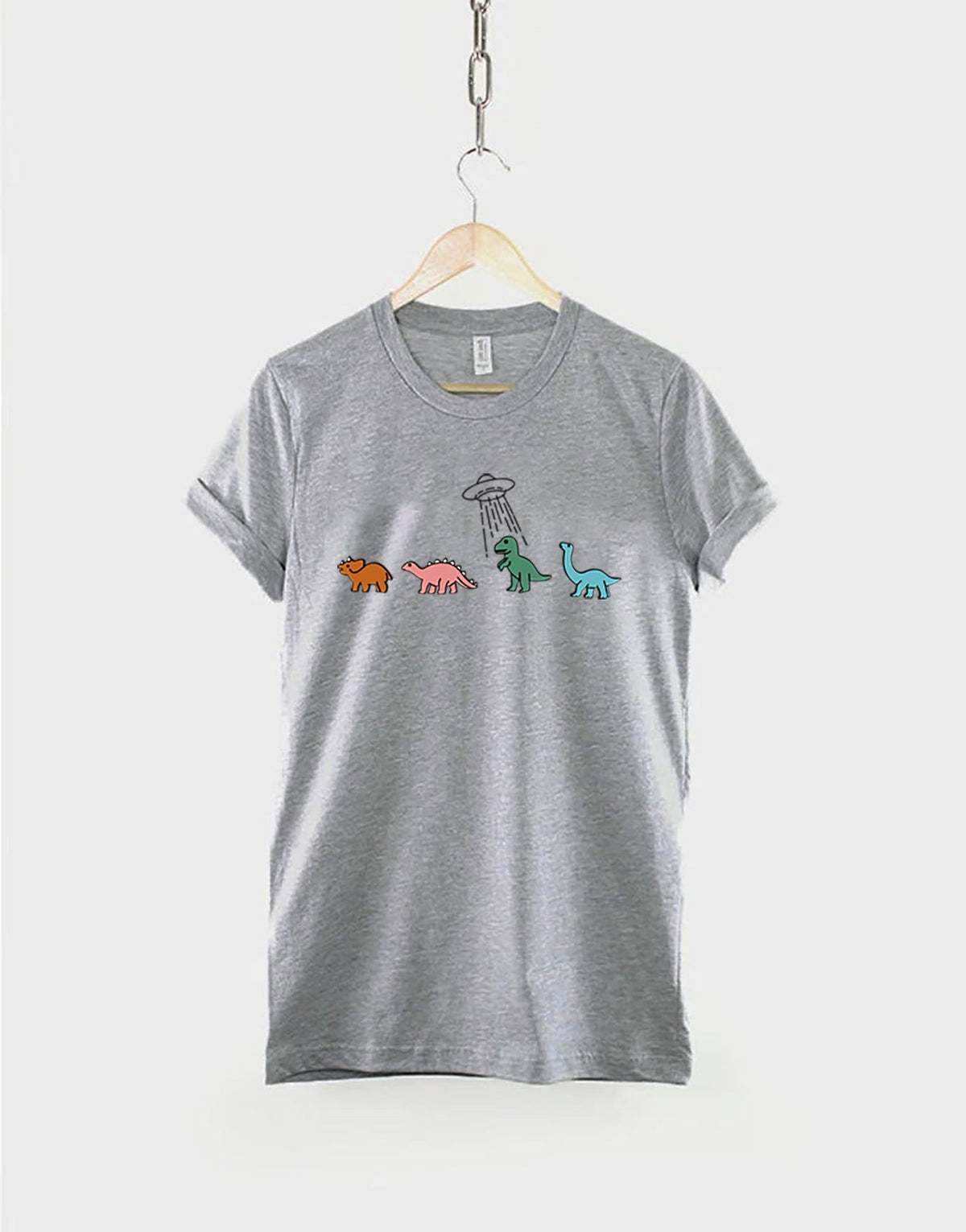 Round-neck Cartoon-print Short Sleeves