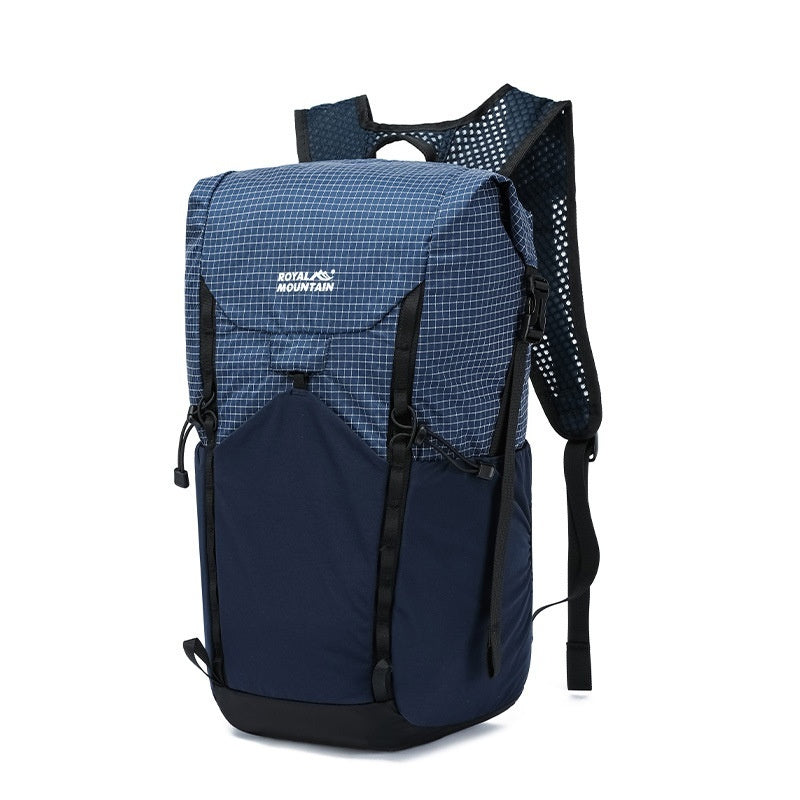 Outdoor Lightweight Curved Edge Foldable Storage 25L Backpack