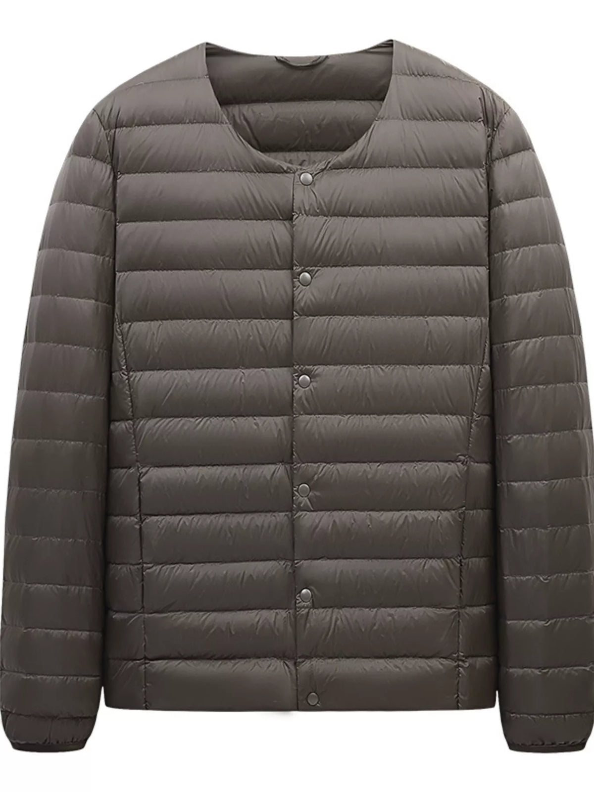 Men's Plus Size Lightweight Snap-Down Jacket