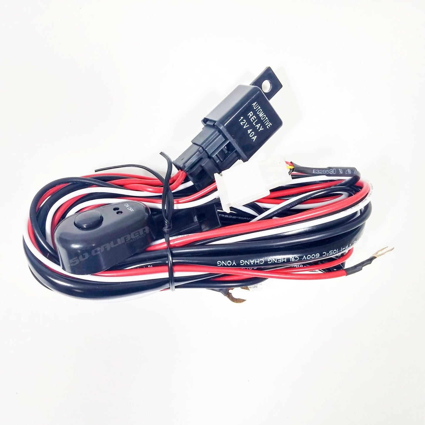 12V Wire Harness Kit with Relay and Switch