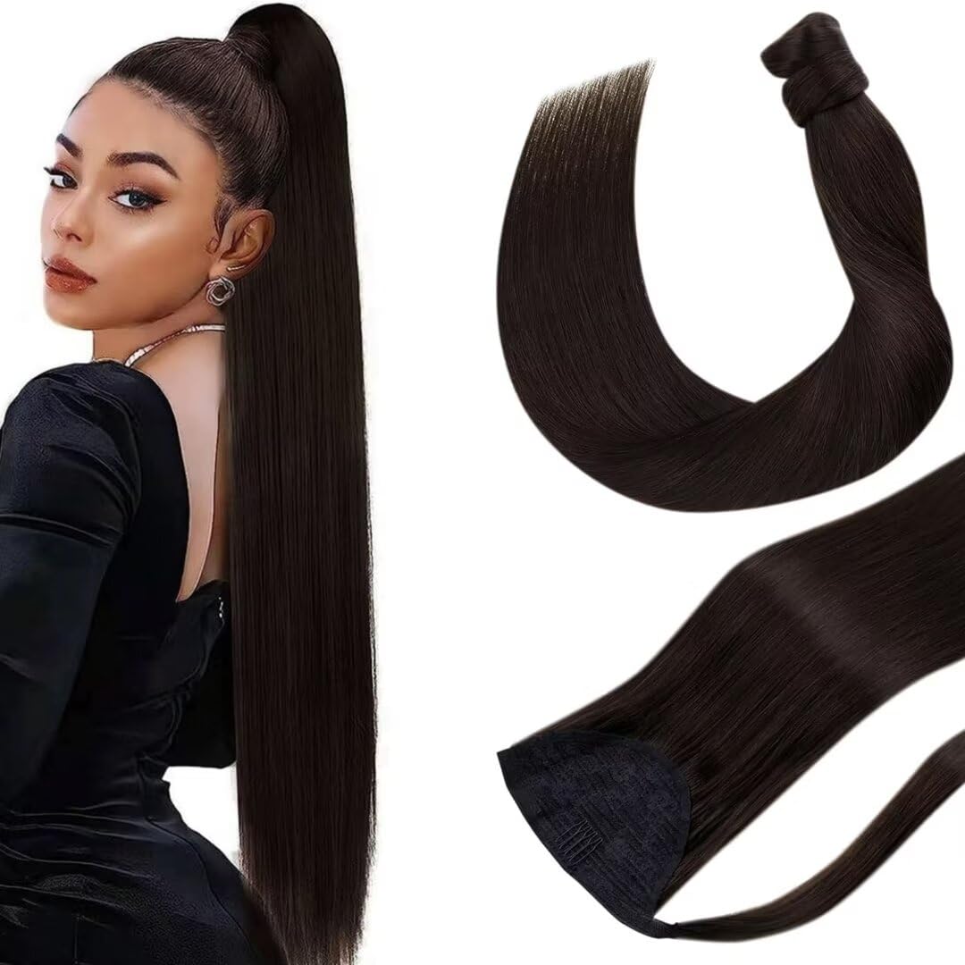 VIP Ponytail Silky 24" (100 Grams) 100% Human Hair Extension