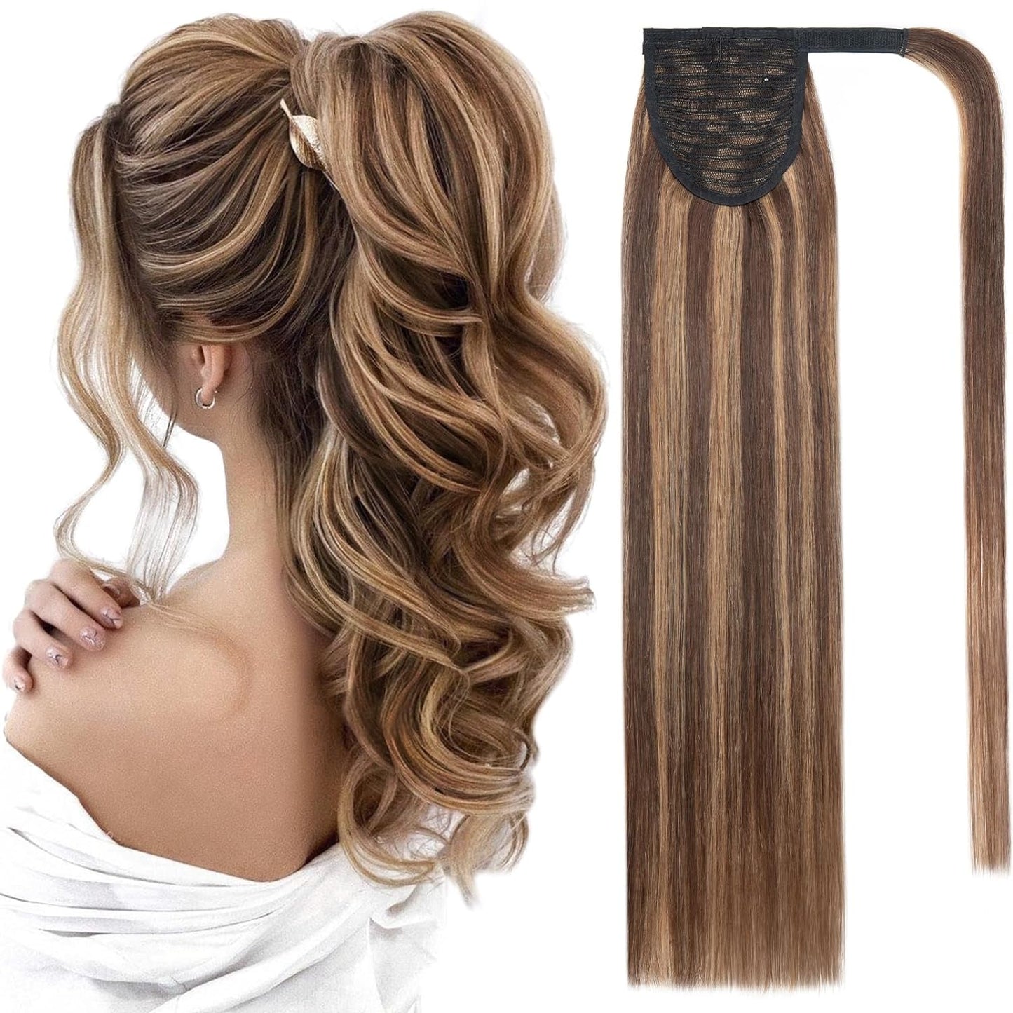 VIP Ponytail Silky 24" (100 Grams) 100% Human Hair Extension