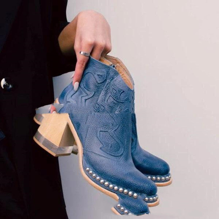 Women's Block Heel Boots