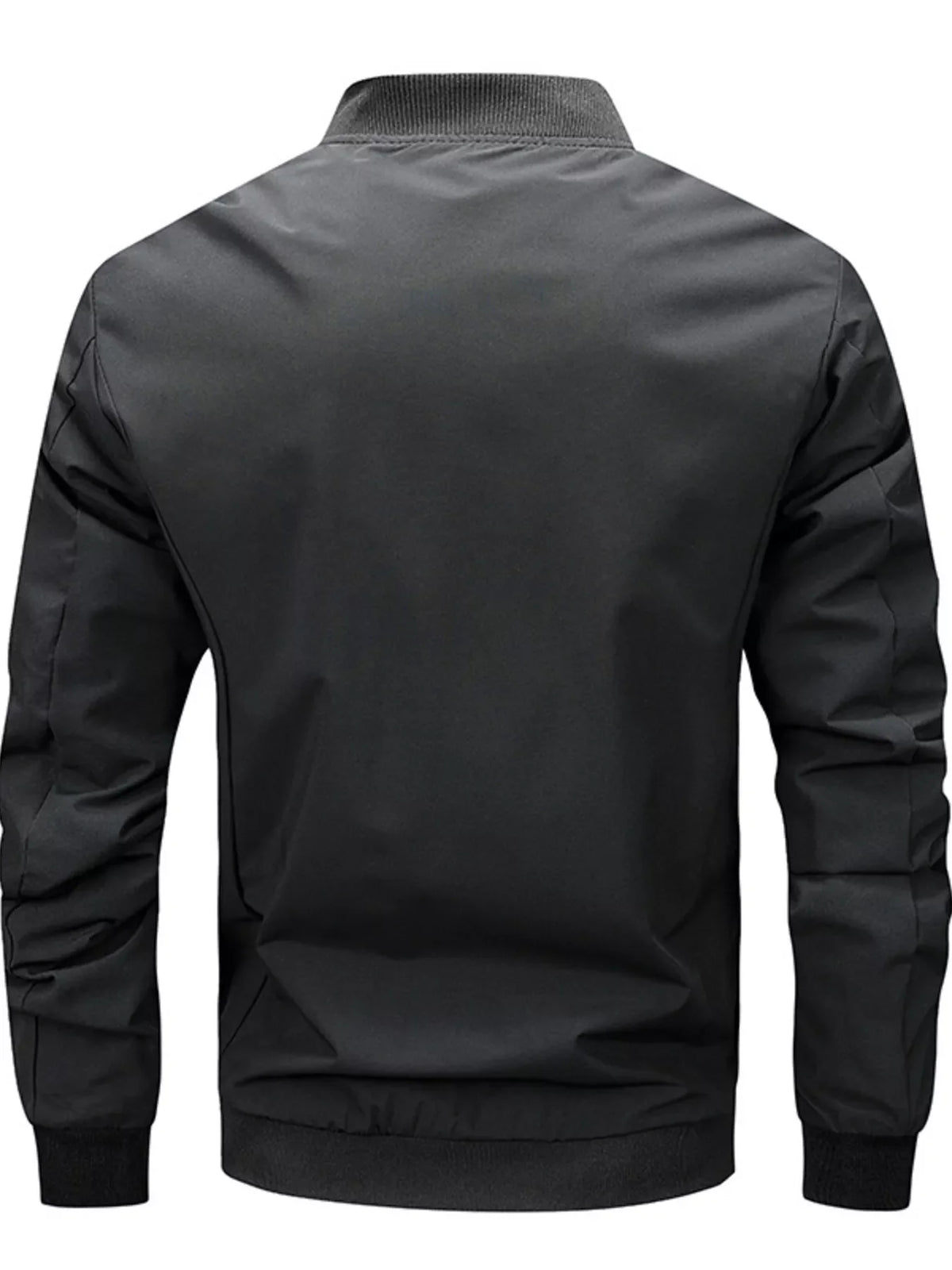 Men's Plus Size Zip Up Bomber Jacket