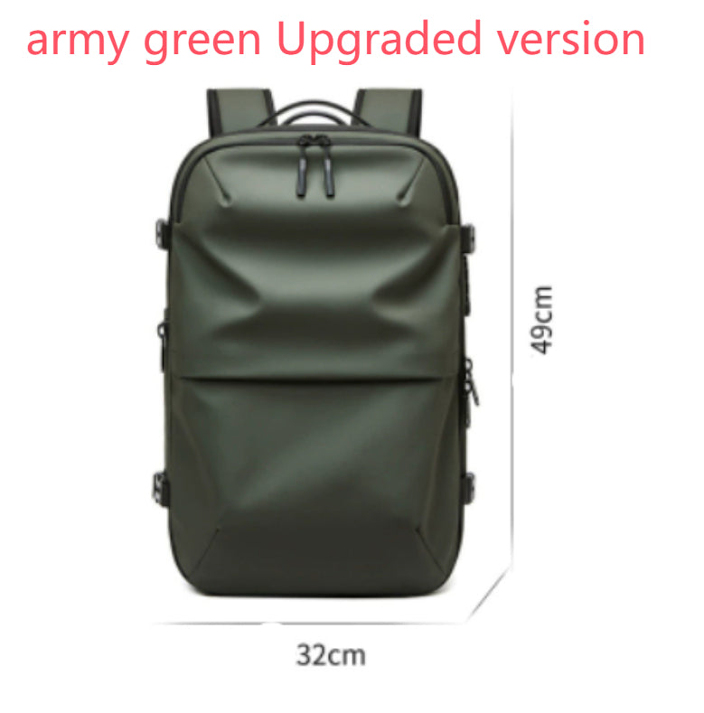 Multifunctional Travel Vacuum Compression Backpack Men