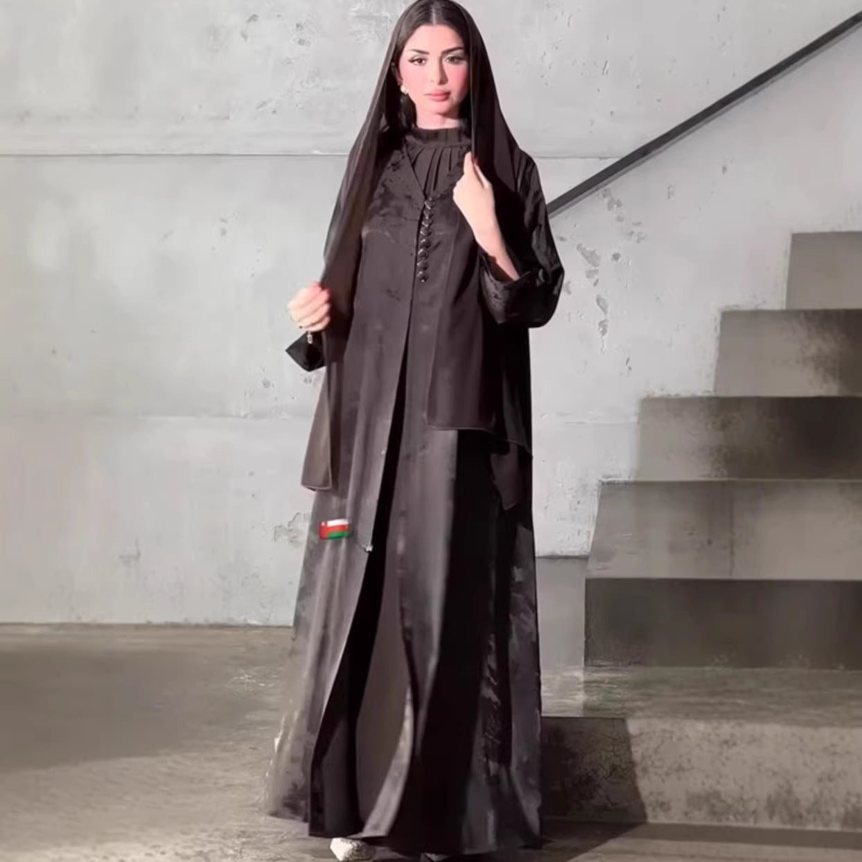 Women's Casual Fashion Mid-Length Shawl Coat