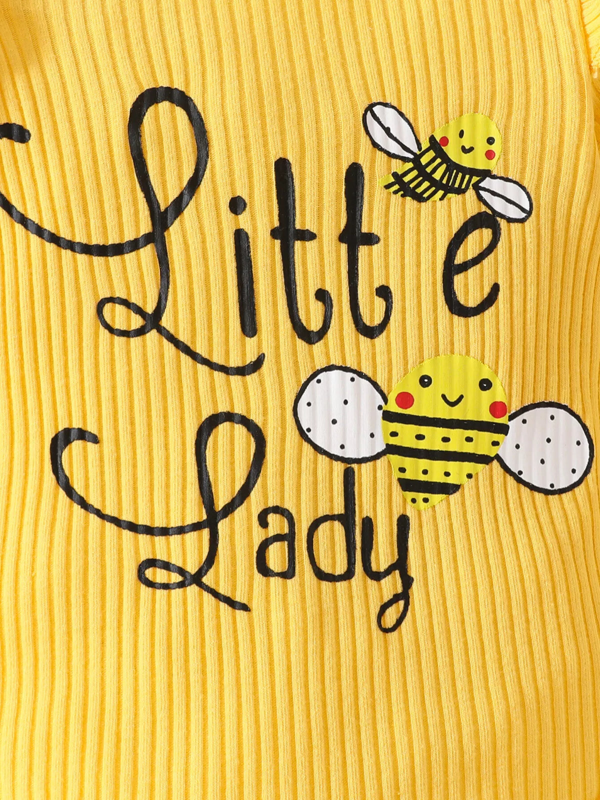 Children's Little Lady Bee-Themed 3-Piece Set