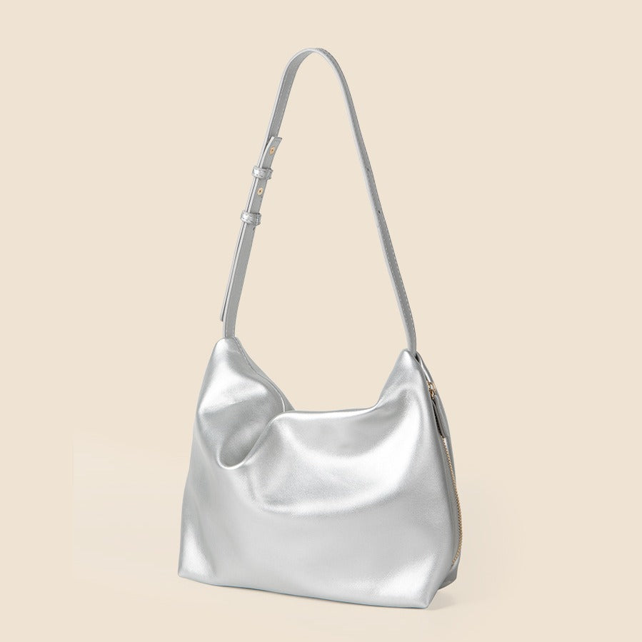 Women's Simple Soft Slouchy Travel Shoulder Bag Travel Bag