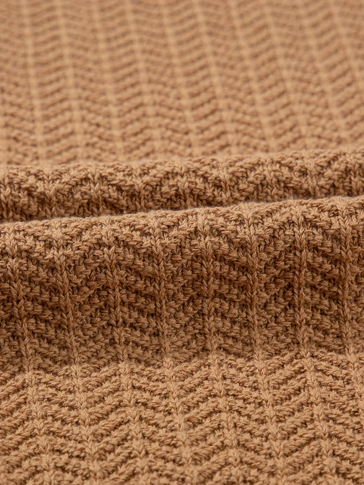 Contrast Trim Boxy Fit Sweater Vest