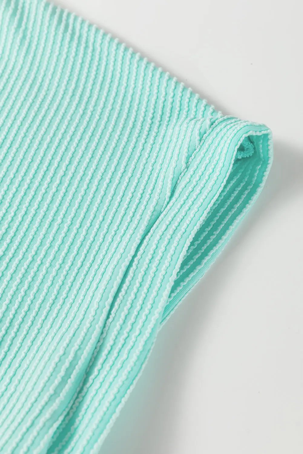 Plus Size T-Shirt - Ribbed Knit - Pocket Detail Everyday