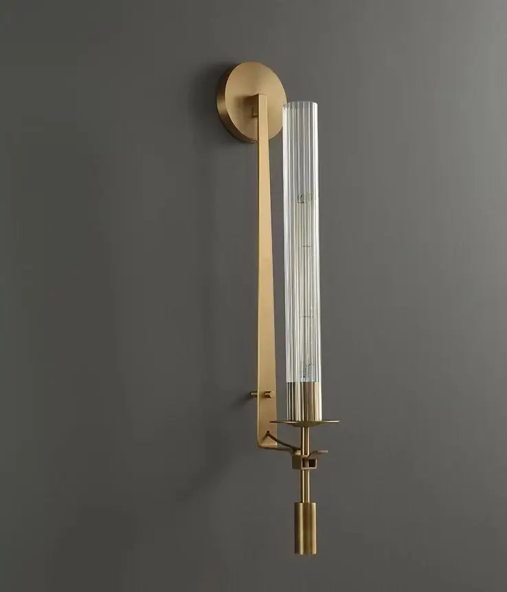 Lámpara de pared de cristal Fontanelle