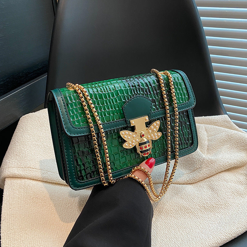 Fashion Women's Bag Chain Crossbody See size chart under “more details”