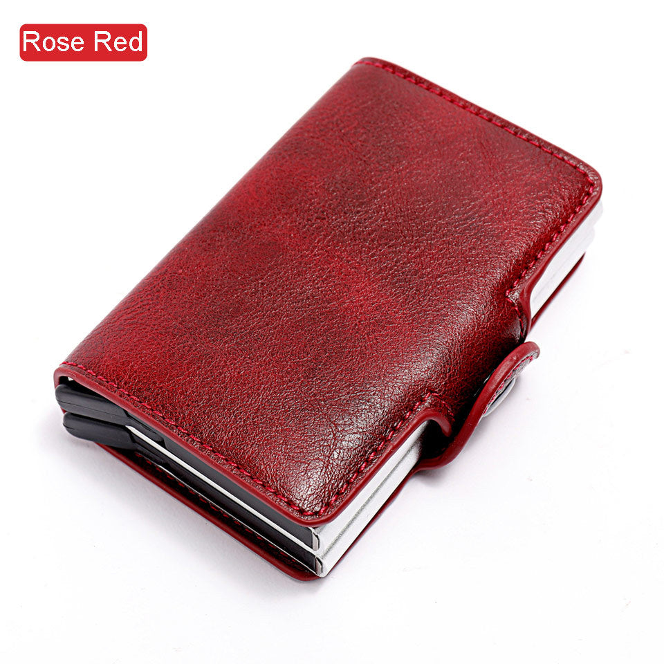 Aluminum PU Card Wallet