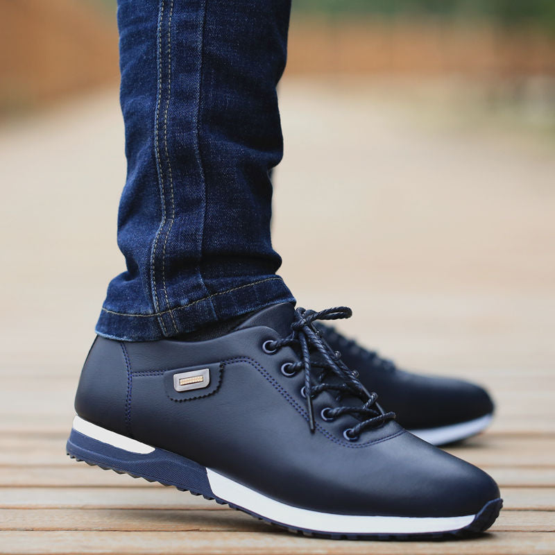 Waterproof Leather Sneakers