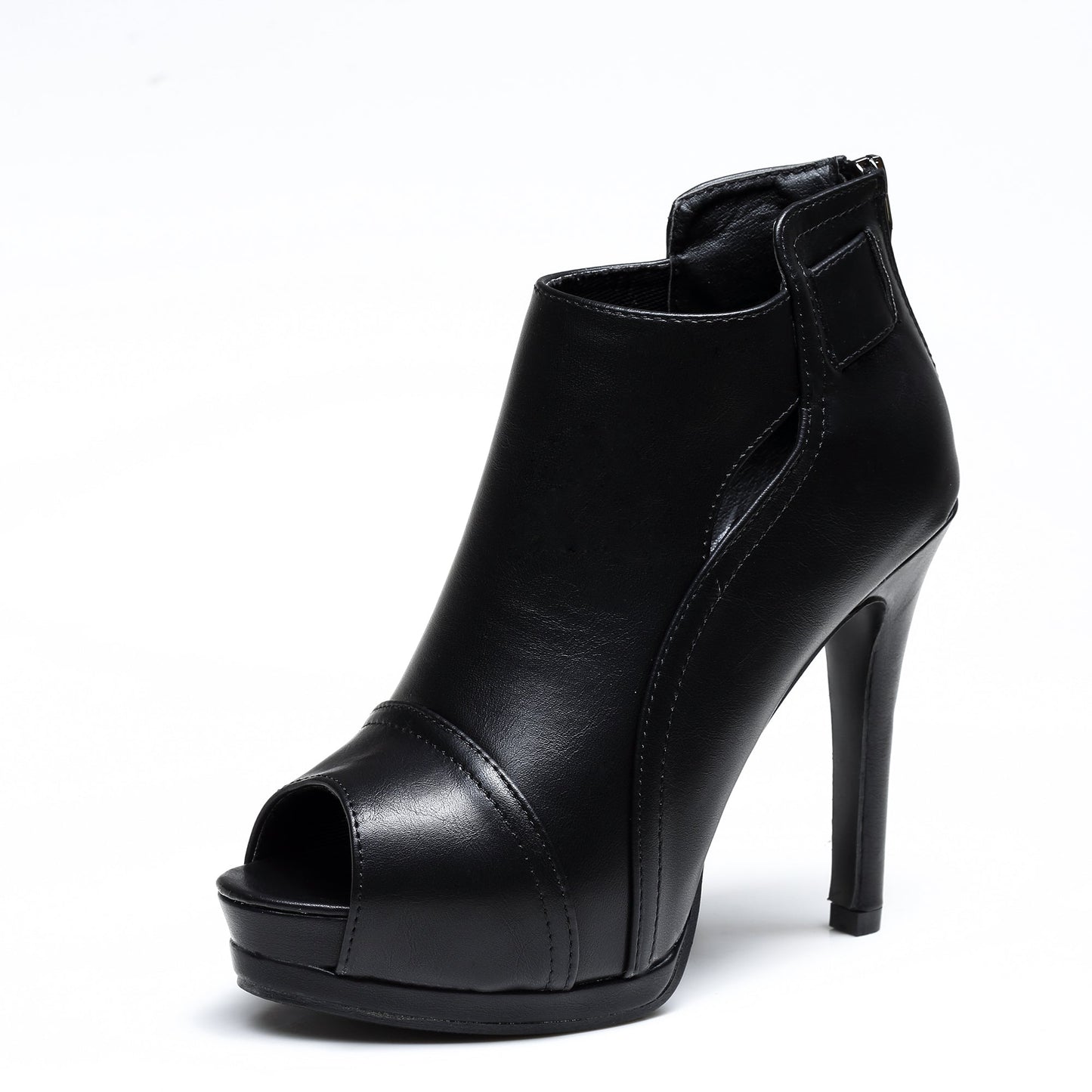 Fish Mouth High-Heel Sandals