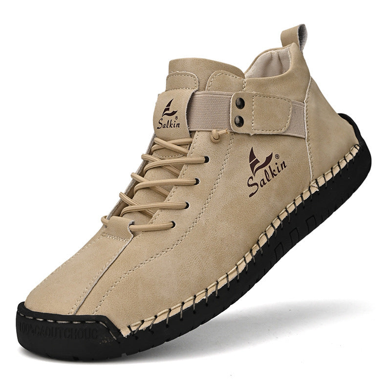 Men's Plus Size Handmade Low-top Flats