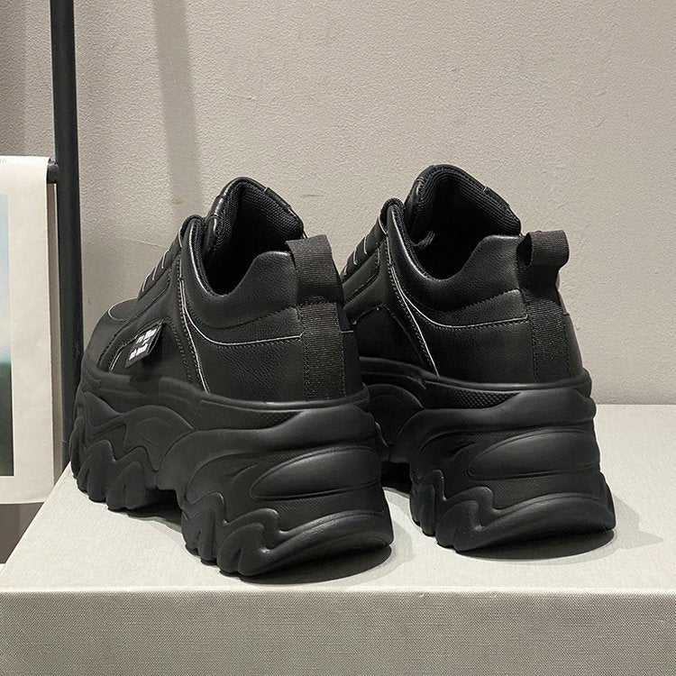Women's Chunky Platform Dad Heels