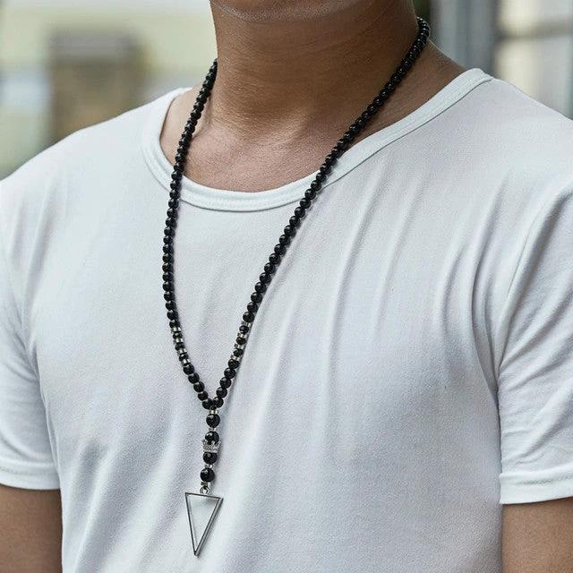 Tailxy Classic Arrow Pendant Necklace For Men Handmade