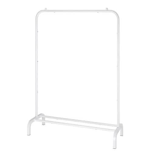 33Lbs Loading Garment Racks Freestanding with Bottom Shelf