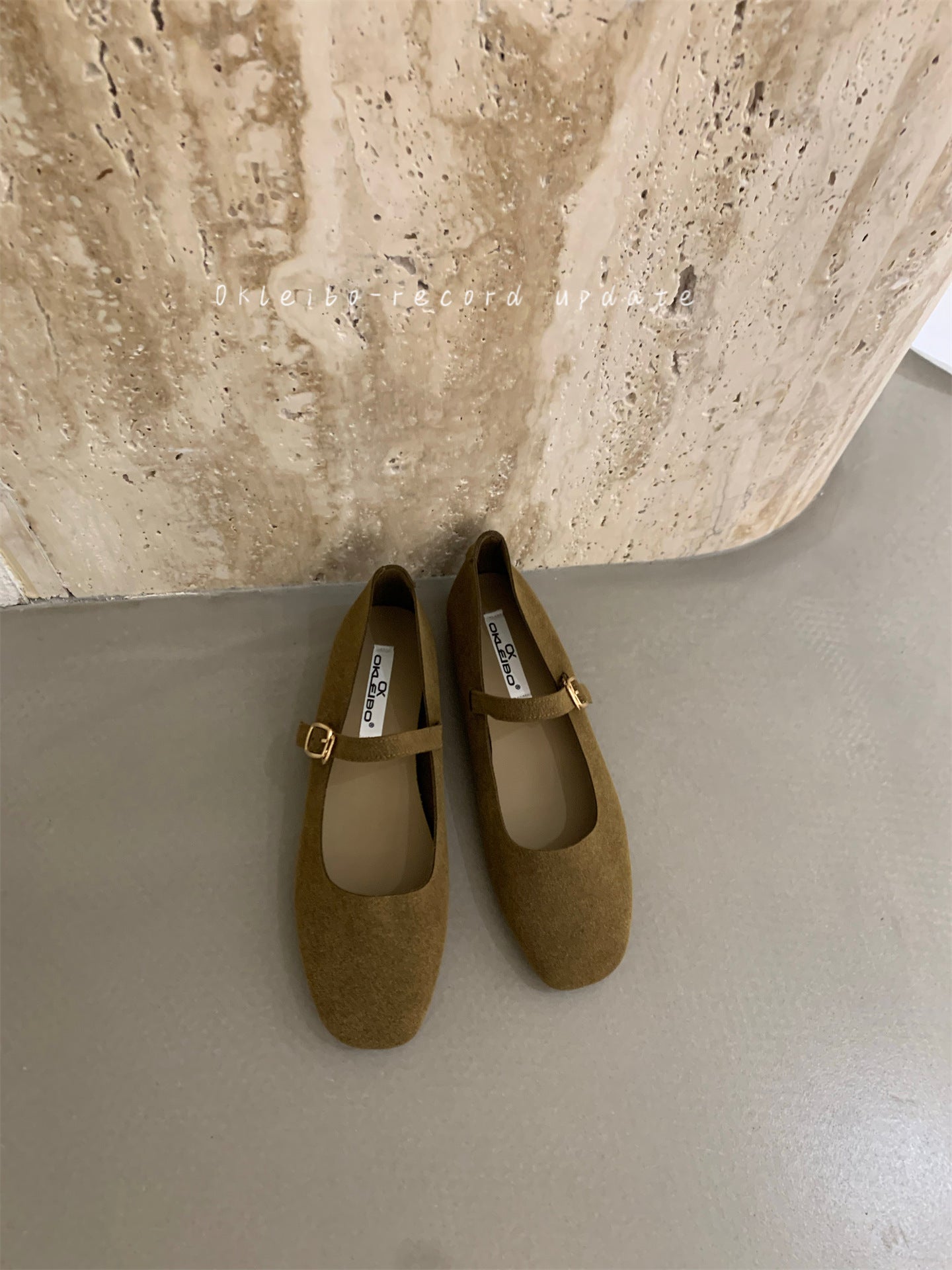 Women's Retro Frosted Flats