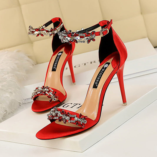 Zapatos de tacón de aguja sexys para fiesta para mujer, tacones altos de aguja. Ver tabla de tallas en "más detalles"