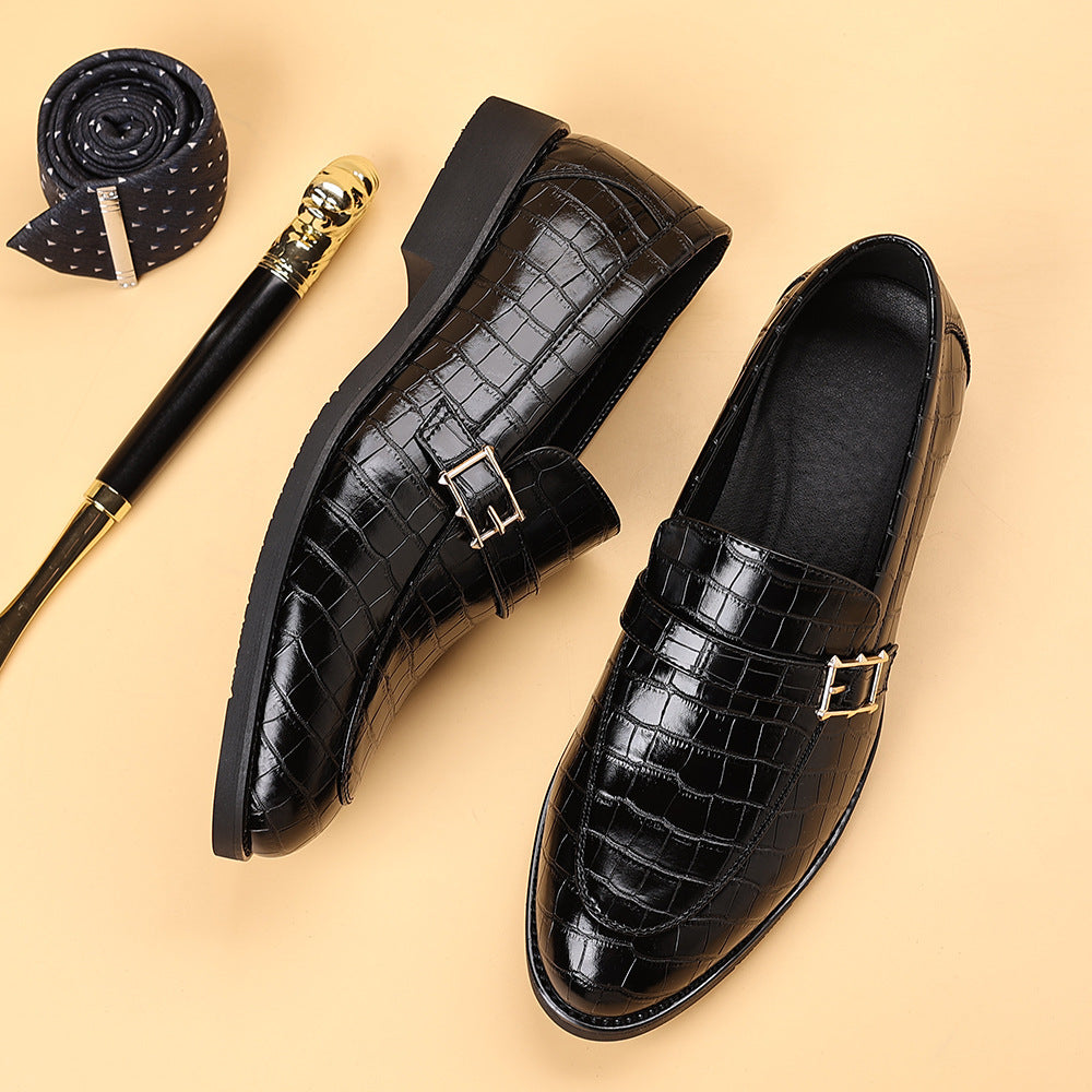 Men's Casual Plus-Size Leather Shoes