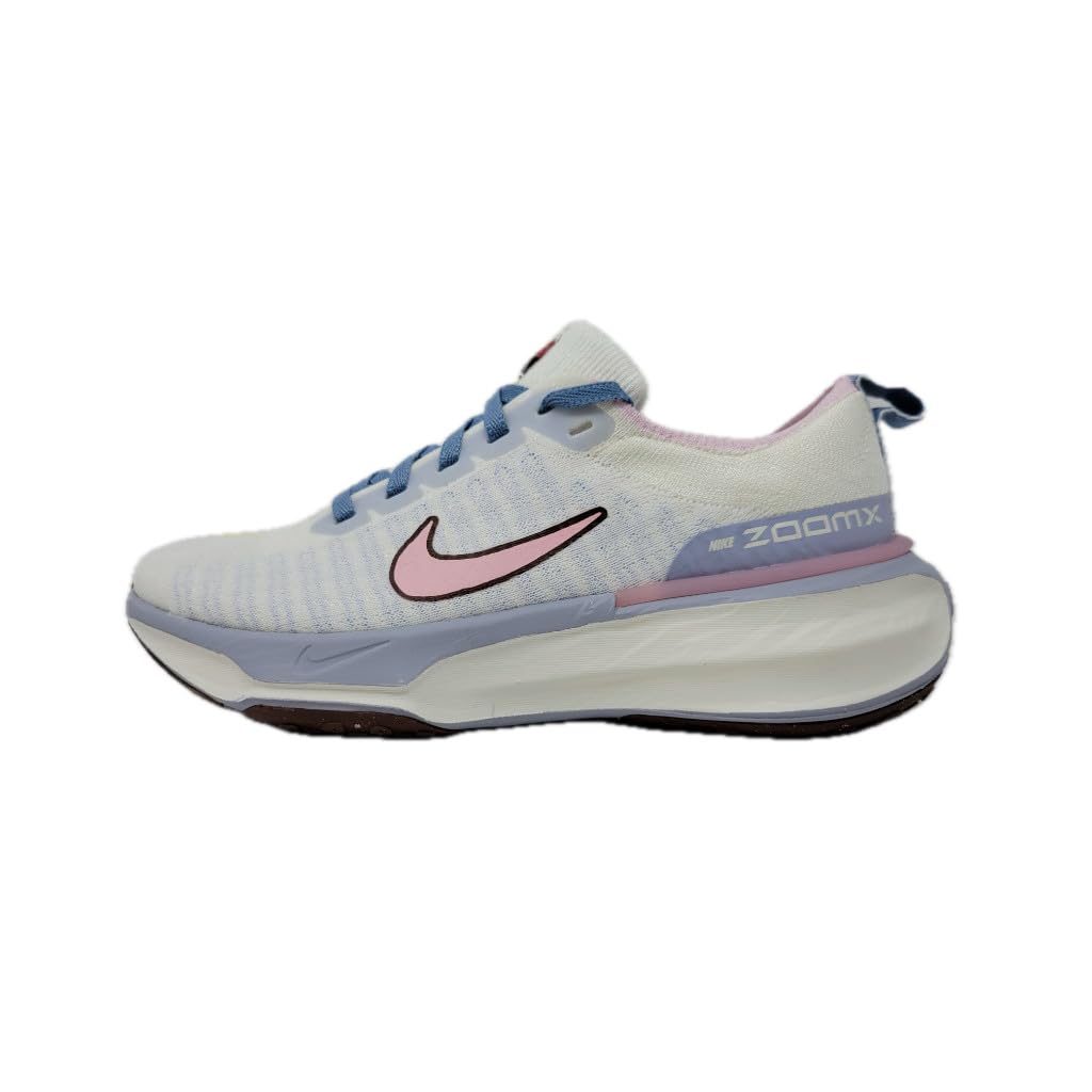 Nike Womens ZoomX Invincible Run Flyknit 3 Road Running Shoes Sail/Med Soft Pink-Sail 9.5 M US