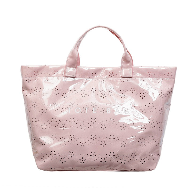 Spring Minimalist High-Capacity Commuter Tote Bag